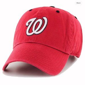 Washington Nationals MLB Licensed Red Cap Hat - NEW Fast Ship